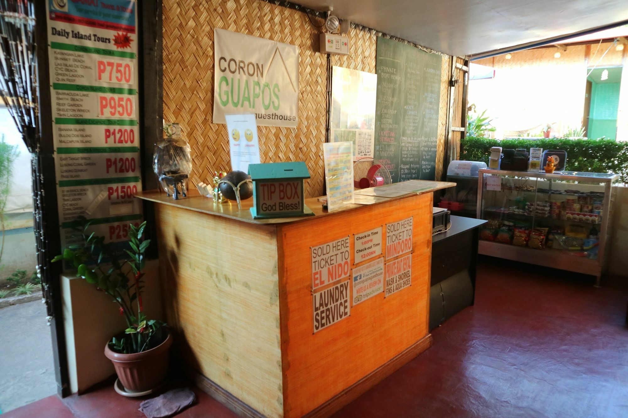 Coron Guapos Guesthouse Bagian luar foto